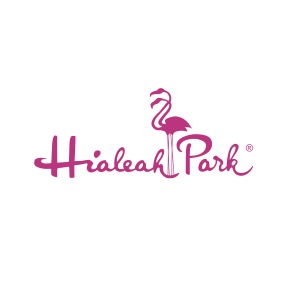 https://www.santasenchantedforest.com/wp-content/uploads/2021/09/Hialeah-Park-logo-flamingo.jpg