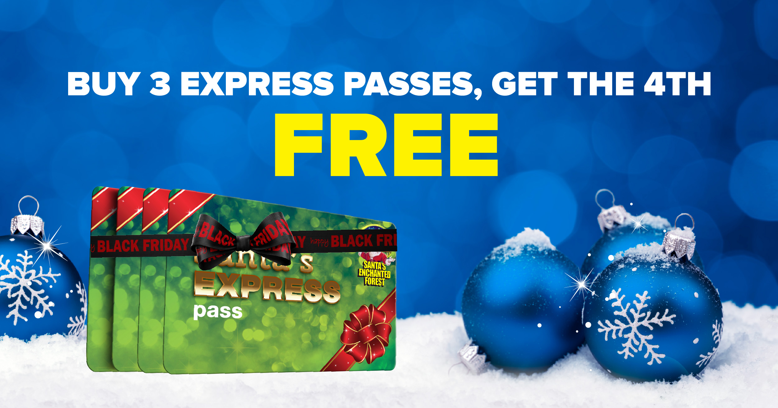 Buy 3 Get 1 Free - Express Pass Offer